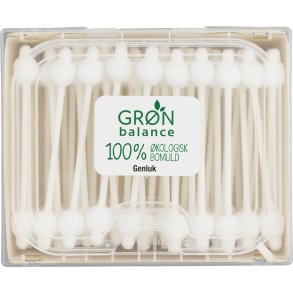 Grøn Balance Baby & Kids Babyvatpinde 60 stk.