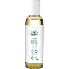 Grøn Balance Baby & Kids Badeolie 150 ml.