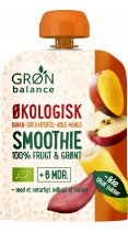 Grøn Balance Økologisk Smoothie Banan-Sød Kartoffel-Æble-Mango 6 mdr.