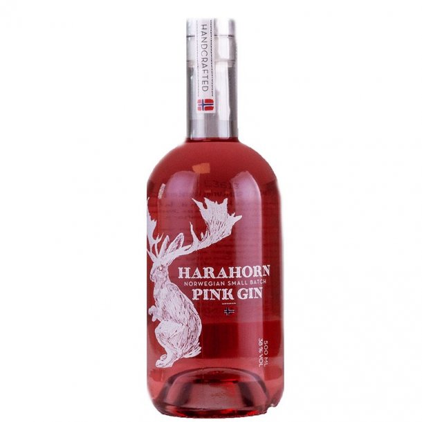 Harahorn Norwegian Small Batch Pink Gin 50 cl. - 38%