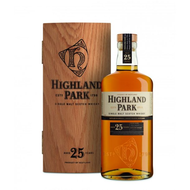 Highland Park 25 Years Old Single Orkney Island Malt Whisky 45,7%