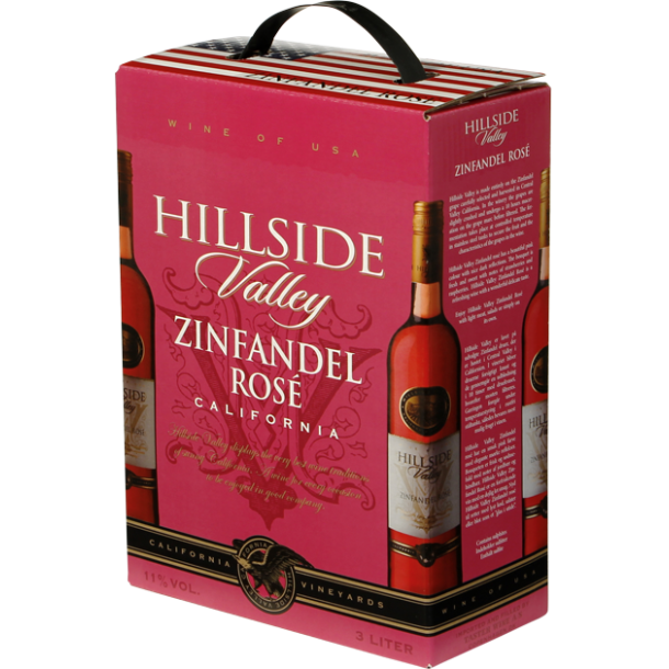 Hillside Valley Zinfandel Rosé BiB 300 cl. - 10,5%