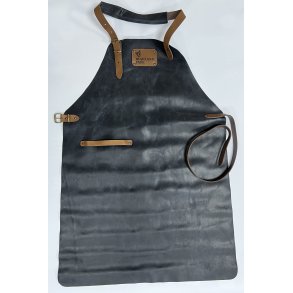 Highland Park læder-forklæde 