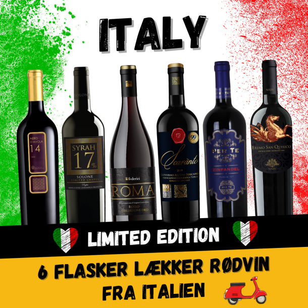 ITALIENSK Vinpakke - Limited Edition