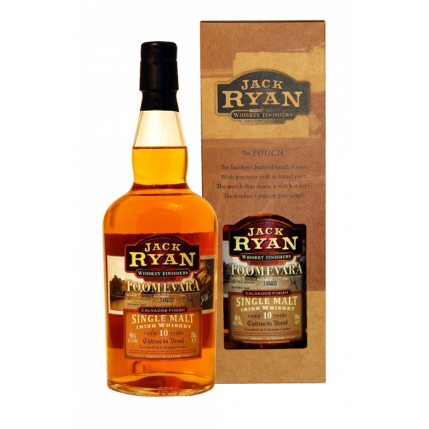 Jack Ryan Toomevara 10 r Whiskey 70 cl. - 46%