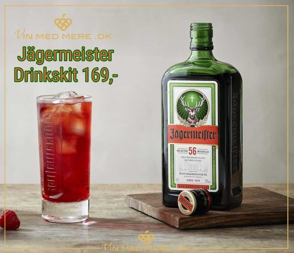 Brandbil Jägermeister Drinkskit DRINKSPAKKER VIN MED MERE .DK