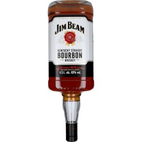 Jim Beam Original Kentucky Straight Bourbon Whiskey i gaveæske 4,5 liter - 40%