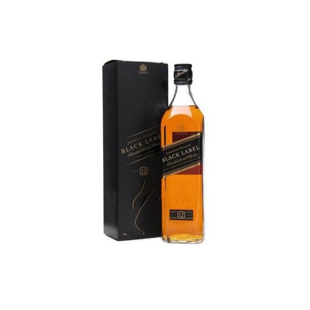 Johnnie Walker Black Label 12 Years Whisky i Gaveæske 70 cl. - 40%