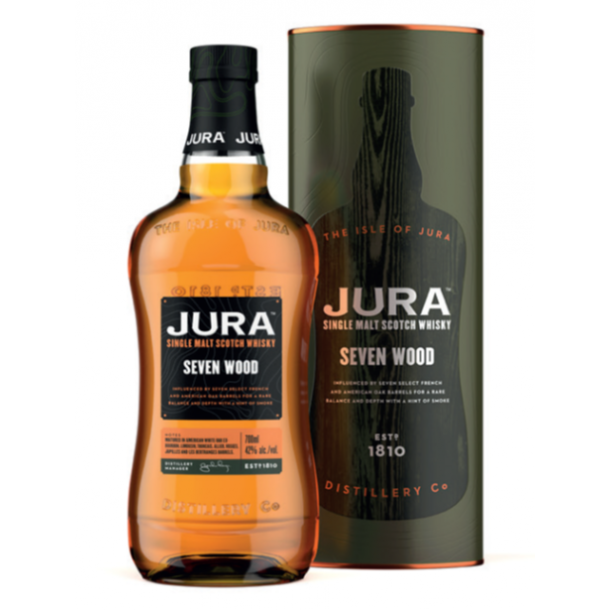 Jura Seven Wood Single Malt Scotch Whisky 70 cl. - 42%
