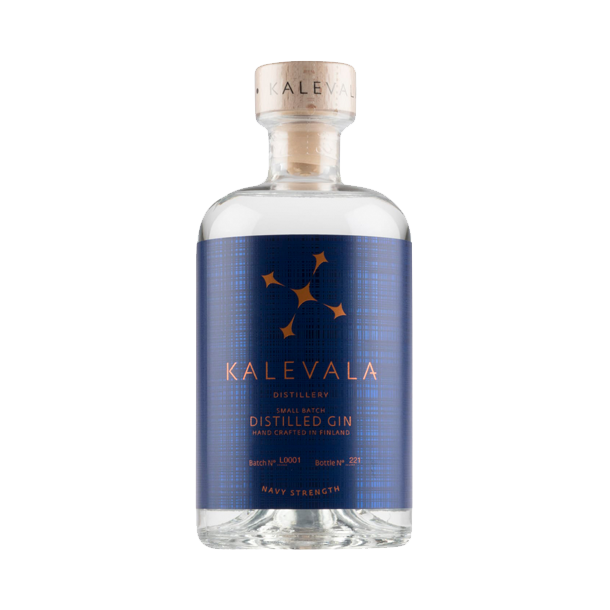 Kalevala Gin Navy Strength Øko 50 cl. - 50,9%