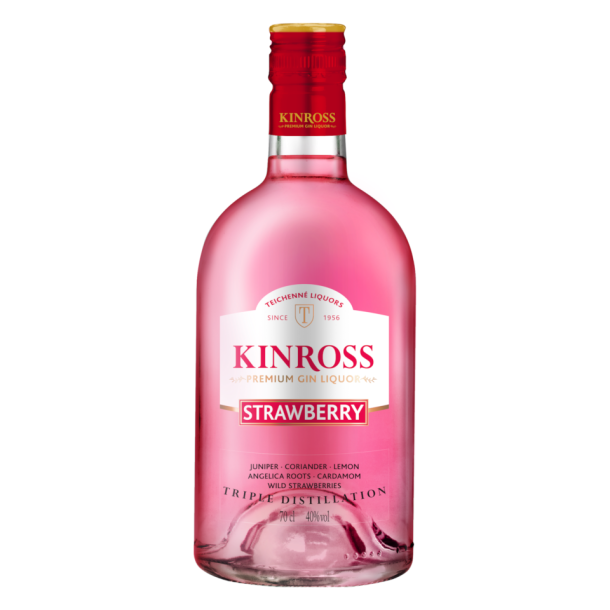 Kinross Strawberry Gin Liquor 70 cl. - 40%
