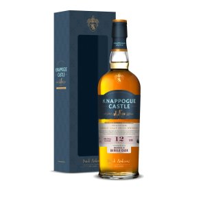 Knappogue Castle 12 Years Old Single Malt Irish Whiskey Barolo Cask Finish i gaveæske 70 cl. - 46%