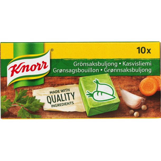 Knorr Grønsagsbouillon 10 stk.