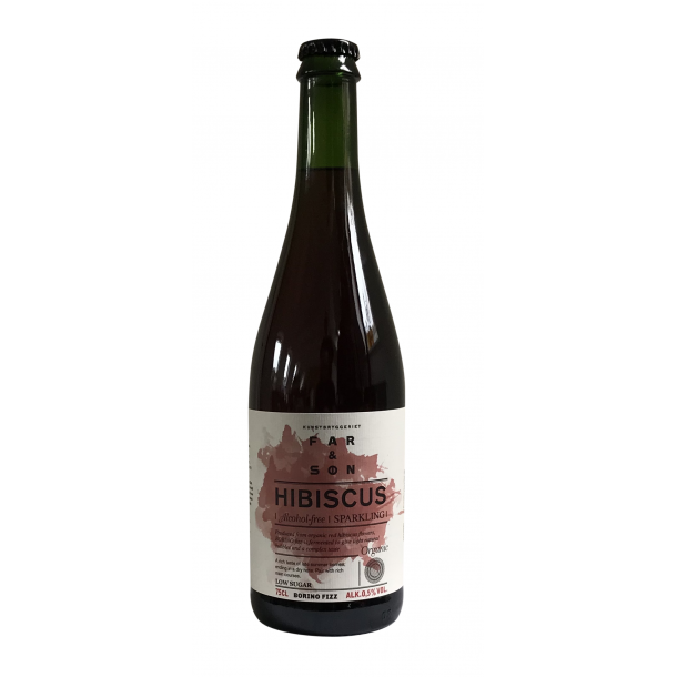 Kunstbryggeriet Far & Sn BoRino FiZZ Hibiscus Alkoholfri kologisk 0,5%