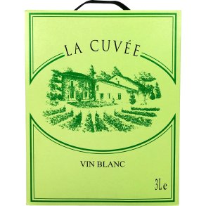 La Cuvée Blanc BiB 300 cl. - 11,5%