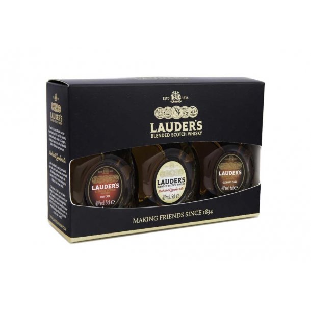 Lauder's Whisky Tasting Pack 3x5 cl. - 40%