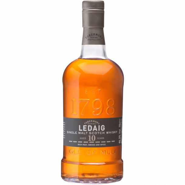 Ledaig Single Malt Whisky 10 r 70 cl. - 46,3%