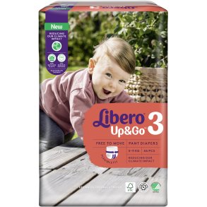 Libero Up&Go 3 Buksebleer 5-9 kg. 46 stk.