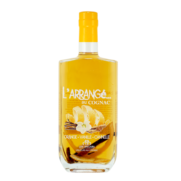L'Arrang au Cognac Orange Vanille Cannelle Lise Baccara 70 cl. 25%
