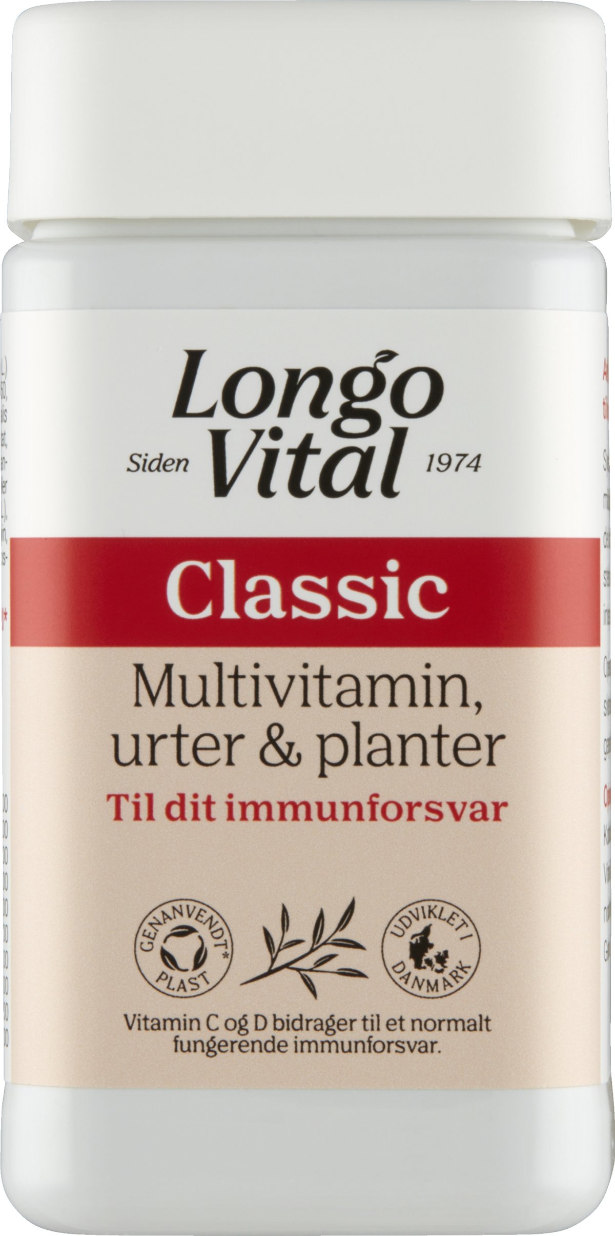 LongoVital Classic 120 Stk. - KOSTTILSKUD - VIN MED MERE .DK