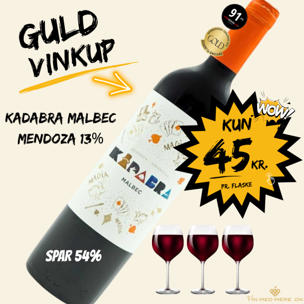 Kadabra Malbec Mendoza 13,1%  
