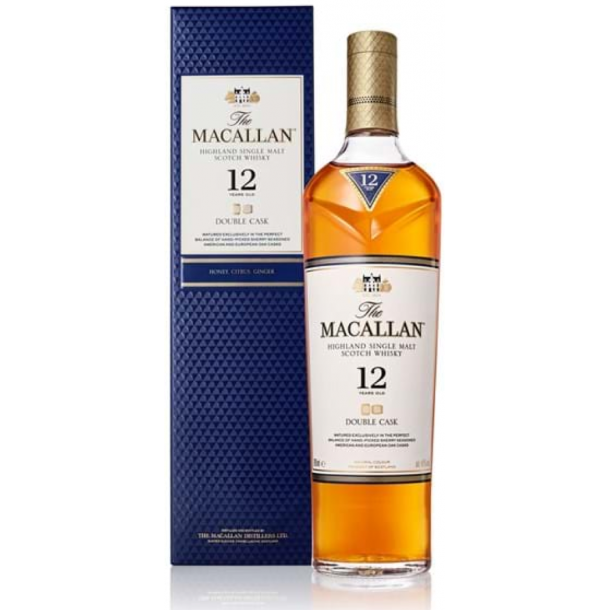 Macallan Double Cask 12 Års Whisky 70 cl. - 40%