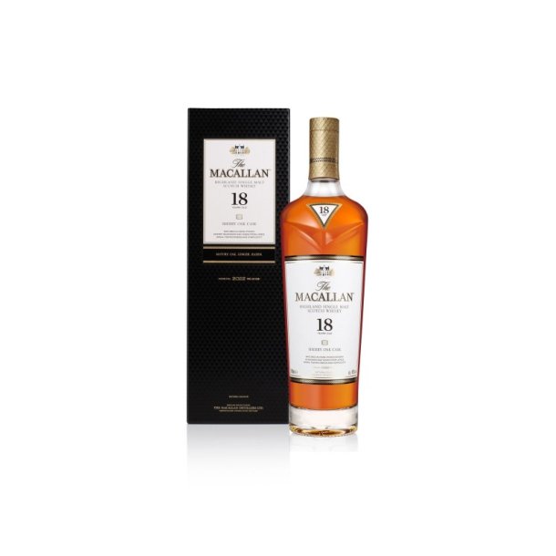 Macallan Sherry Oak Cask 18 Års Whisky 70 cl. - 43%
