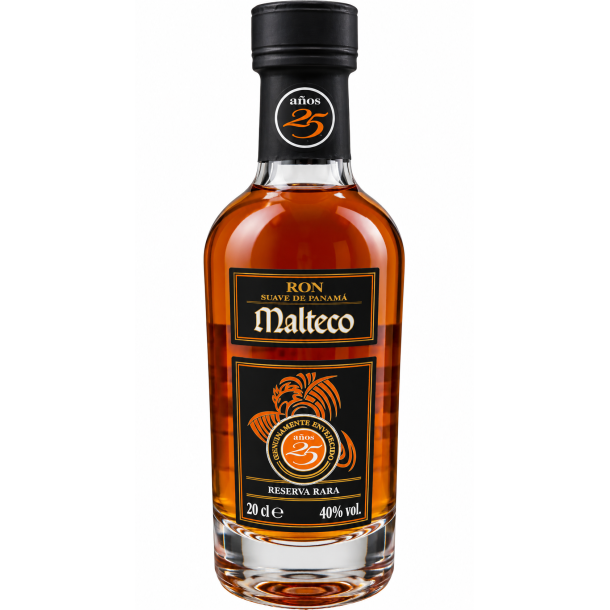 Malteco 25 �rs Rum Reserva Rara 40% 20 cl�