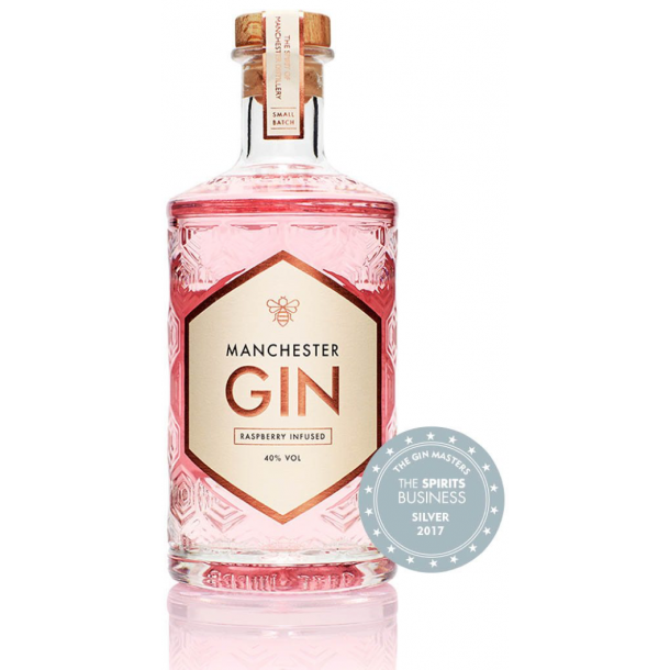 Manchester Raspberry Infused Gin 40%