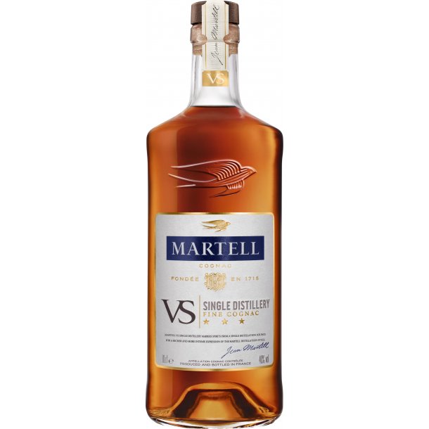 Martell VS Single Distillery Cognac 70 cl. - 40%