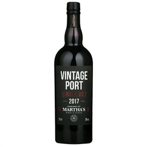 Martha's Single Vat Vintage port 2017, 75 cl. - 20%