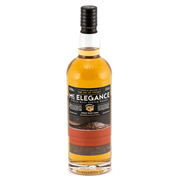 McCallum McElegance Single Malt Scotch Whisky i gaveske 70 cl. - 43,5%