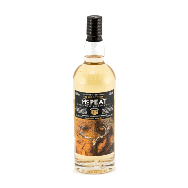 McCallum McPeat Single Malt Scotch Whisky i gaveske 70 cl. - 43,5%