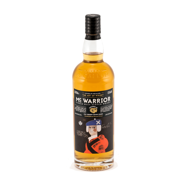 McCallum McWarrior Single Malt Scotch Whisky i gaveske 70 cl. - 43,5%