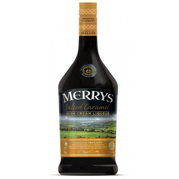 Merrys Salted Caramel Irish Cream Liqueur 70 cl. - 17%