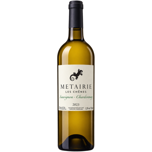 M�tairie Les Ch�nes Sauvignon-Chardonnay 2023 75 cl 12,5 %