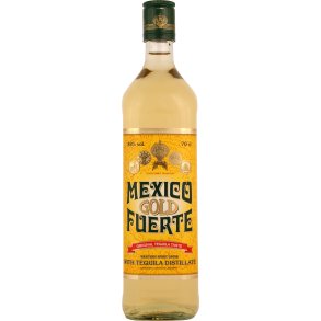 Mexico Fuerte Gold Blue Agave Spirit 70 cl. 38%