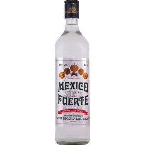 Mexico Fuerte Silver Blue Agave Spirit 70 cl. 38%