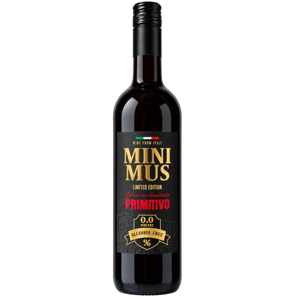 Mini Mus Limited Edition Primitivo 0,0% 75 cl