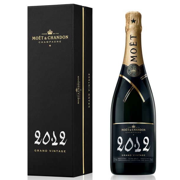 Moët & Chandon Grand Vintage 2012 Champagne gaveæske 75 CL.