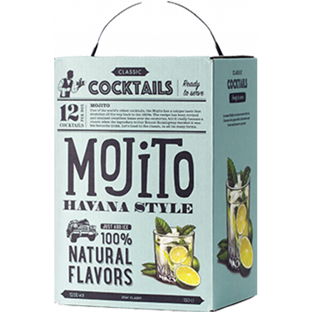 Classic Cocktail Mojito Havana Style BiB 150 cl. - 12,5%