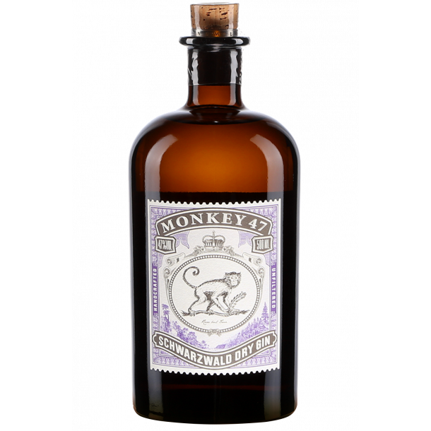 Monkey 47 Schwarzwald Dry Gin 50 cl. - 47%