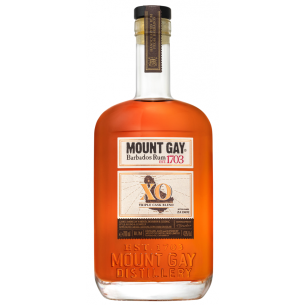 Mount Gay Rum XO Triple Cask Blend 70 cl. - 43%