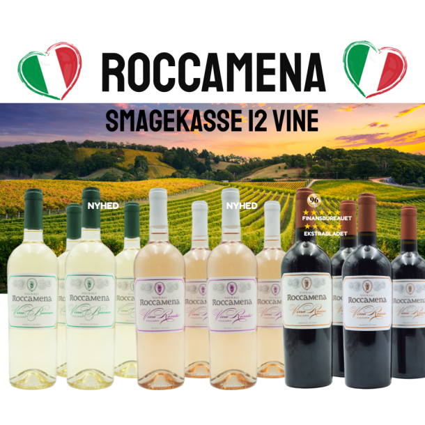 ROCCAMENA SMAGEKASSE - 12 flasker