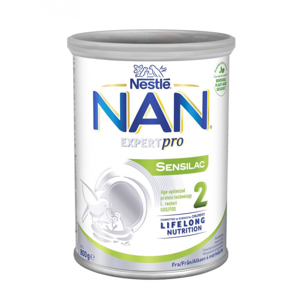 Nestl Nan Expertpro Sensilac 2 Modermlkserstatning 6+ mdr. 800 g. 