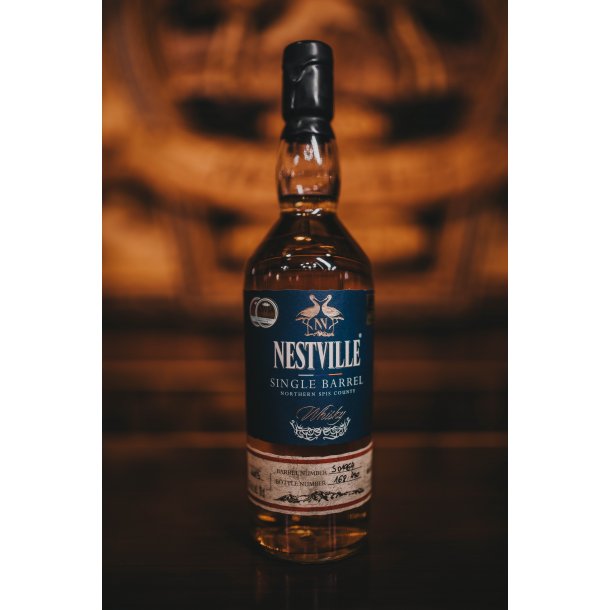 Nestville Whisky Single Barrel i Trkiste 70 cl. - 40%