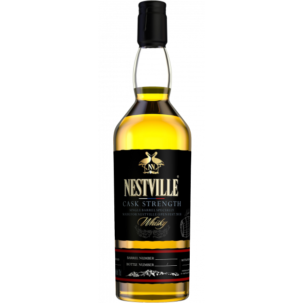 Nestville Whisky Cask Strength 70 cl. - 63,9%