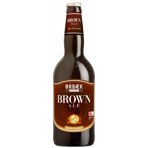 Ørbæk Brown Ale Øko 50 cl. - 4,8%