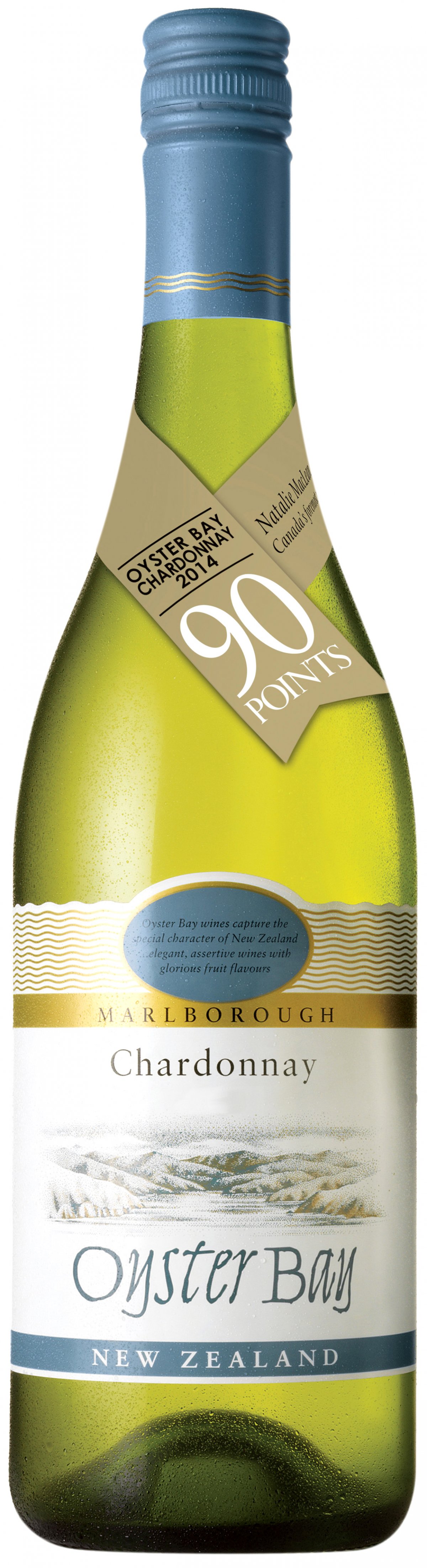 Oyster Bay Chardonnay 13 NEW ZEALANDSK VIN VIN MED MERE .DK