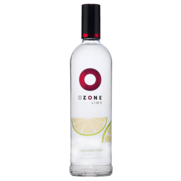 TILBUD Ozone Lime Vodka 50 CL. 38%